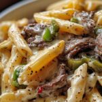 Philly Cheesesteak Pasta
