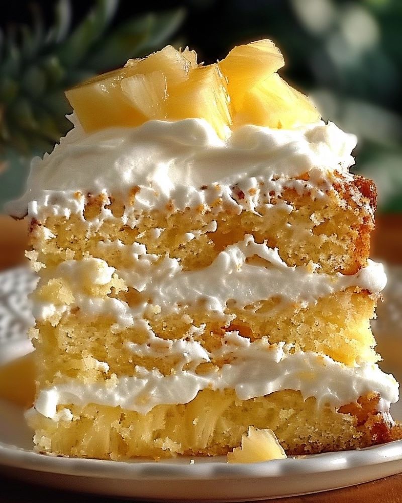 Pineapple Sunshine Cake
