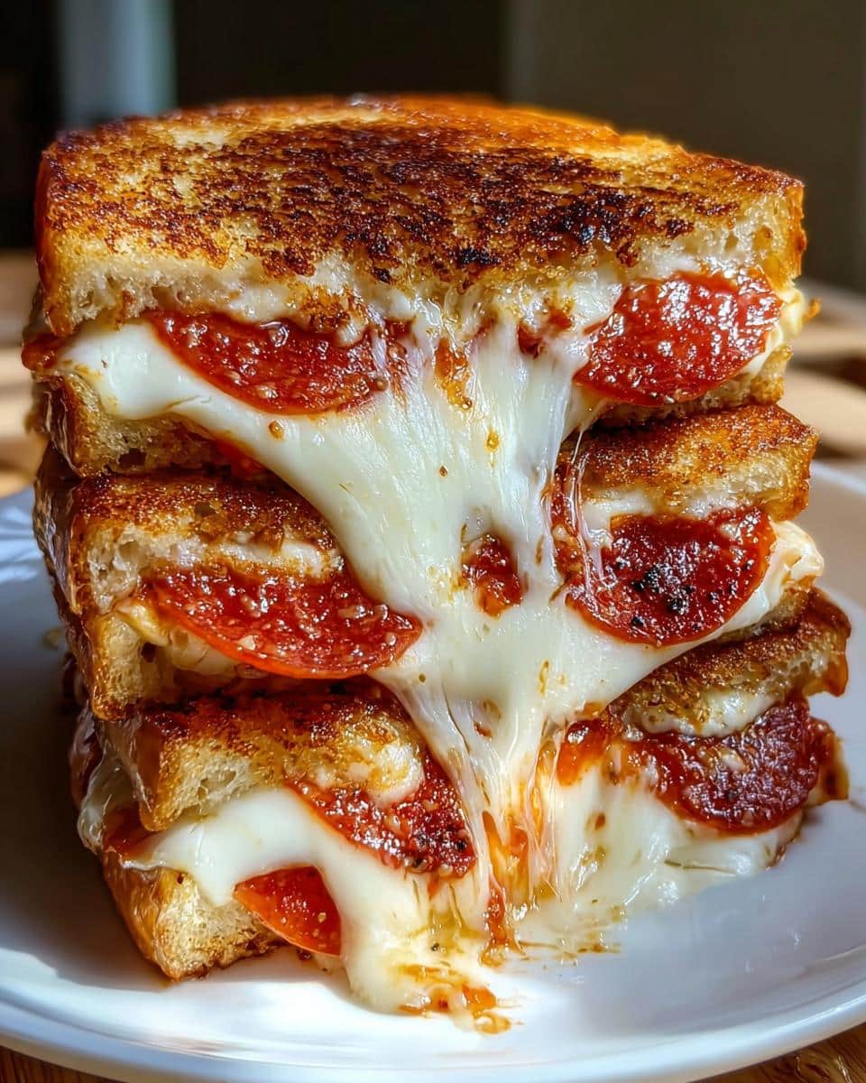 Pizza Grilled Cheese Sandwiches - detail 1