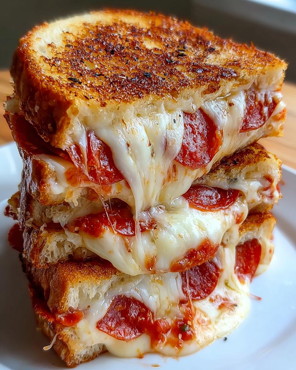 Pizza Grilled Cheese Sandwiches - detail 2
