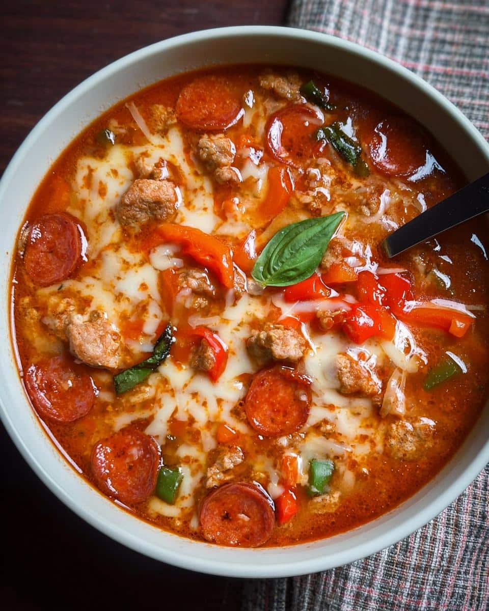 Pizza Soup - detail 1