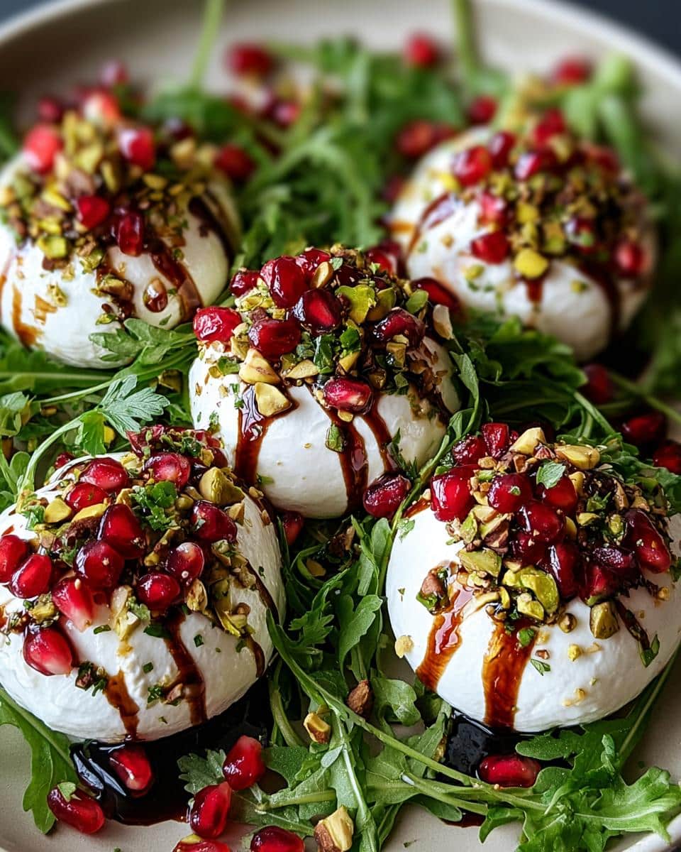 Pomegranate & Burrata Christmas Ornaments Delight - detail 1