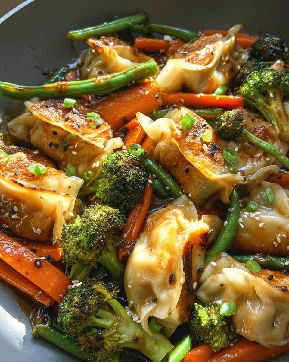 Potsticker Stir Fry - detail 1