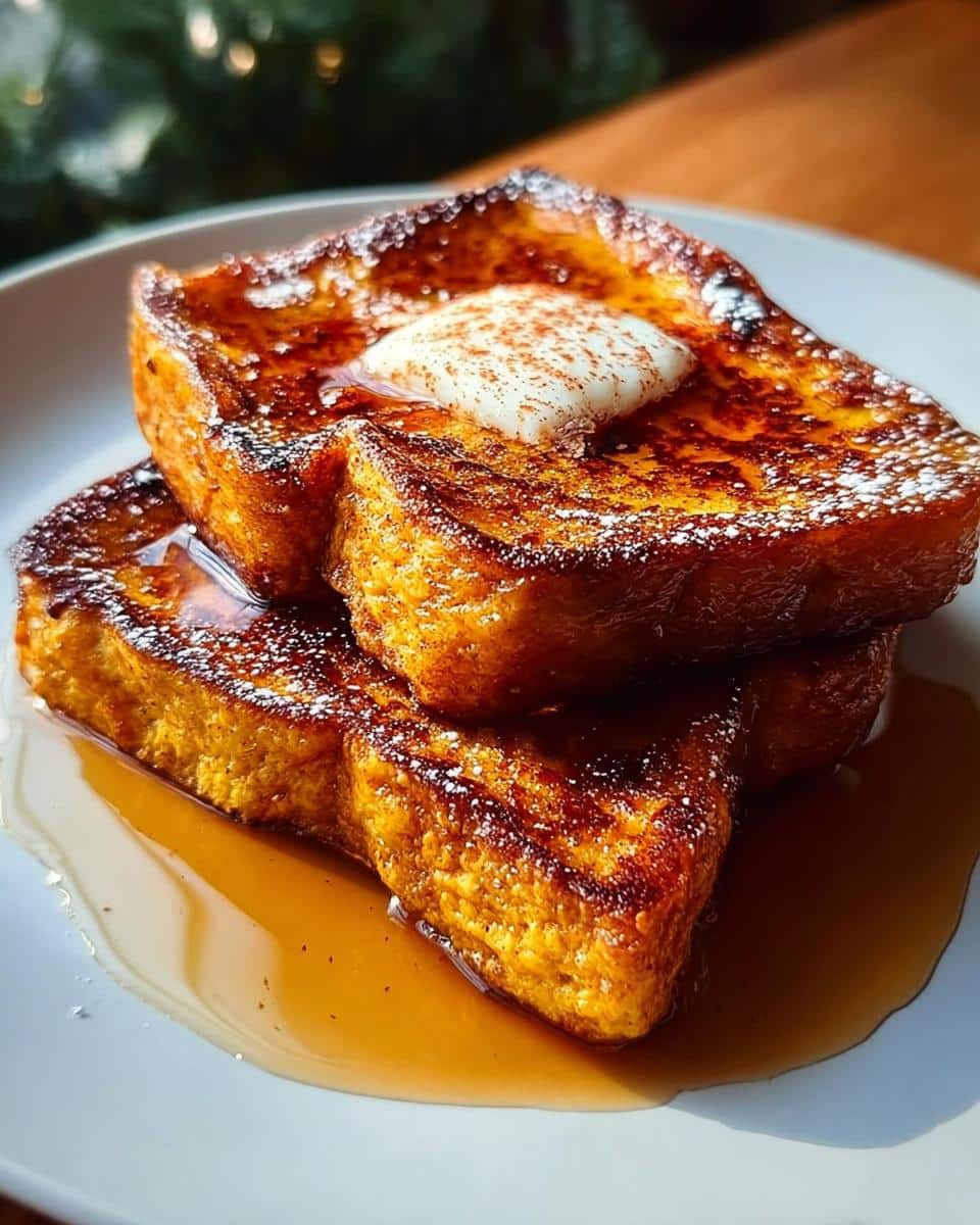 Pumpkin French Toast Breakfast - detail 1