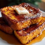 Pumpkin French Toast Breakfast