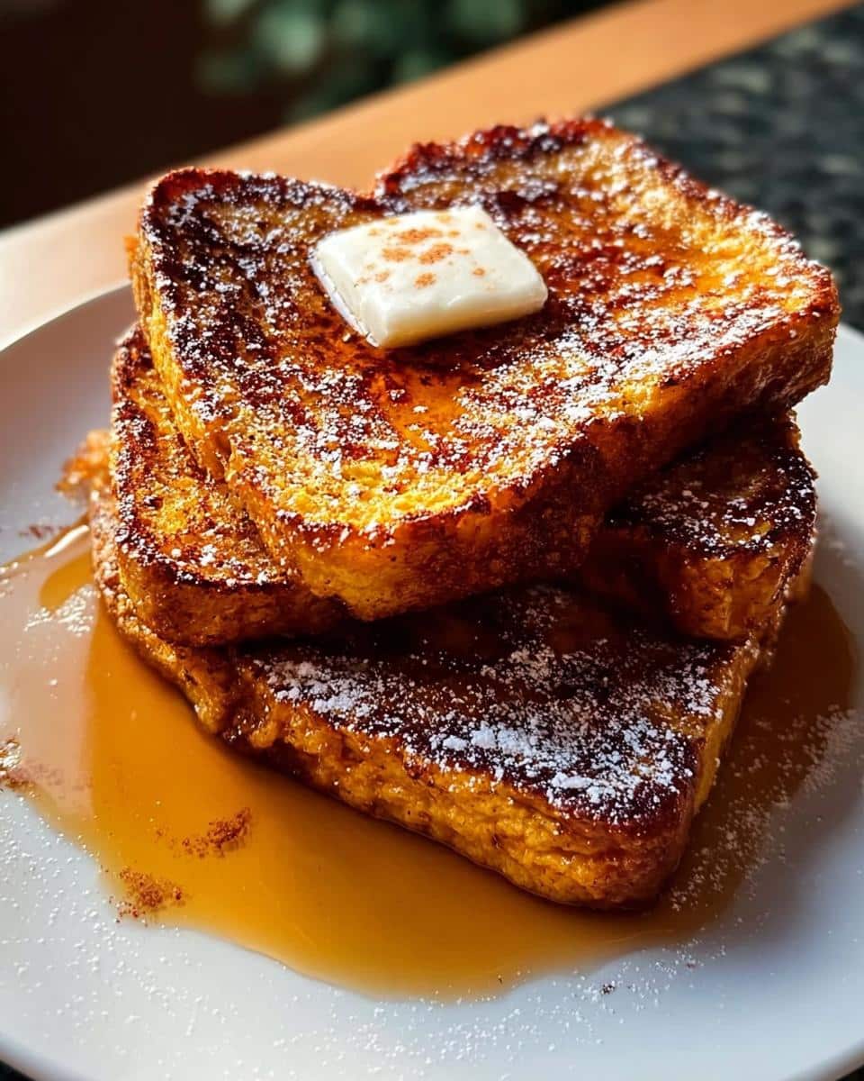 Pumpkin French Toast Breakfast - detail 2