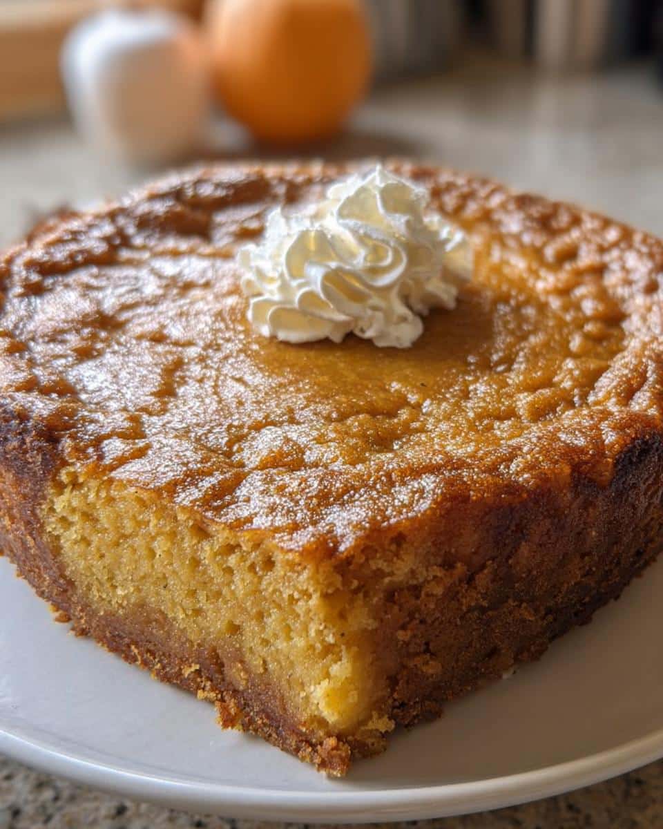 Pumpkin Gooey Butter Cake - detail 1
