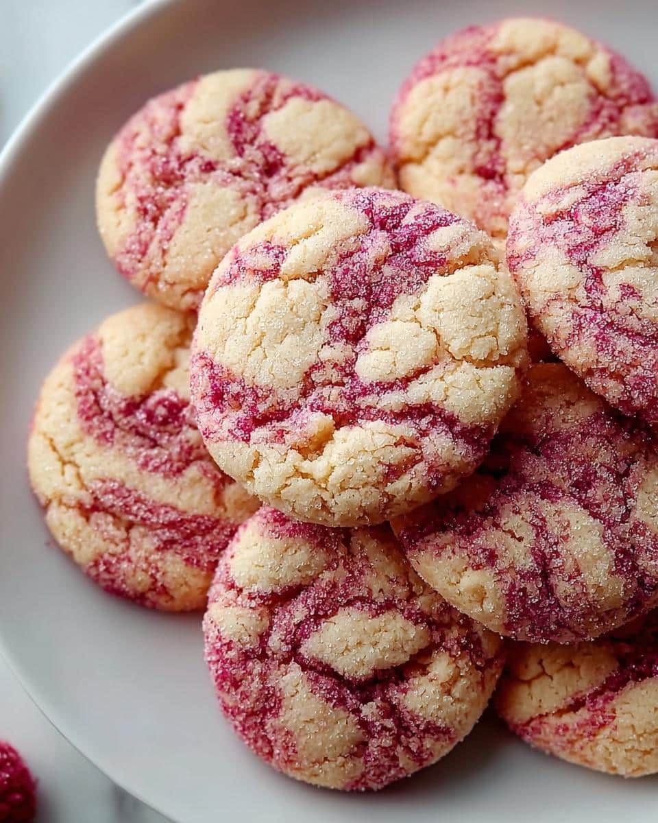 Raspberry Sugar Cookies - detail 1