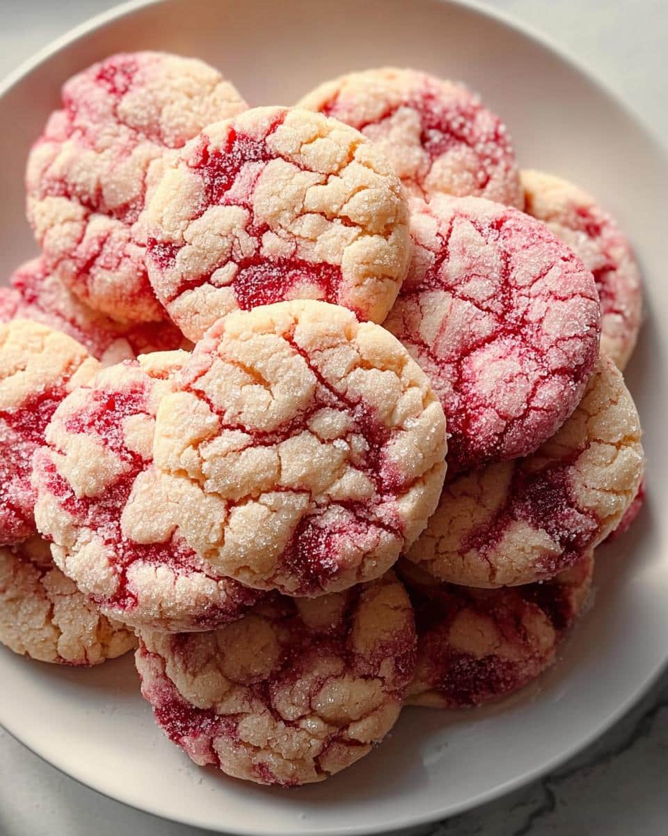 Raspberry Sugar Cookies - detail 2