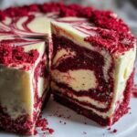 Red Velvet Cheesecake Swirl Cake