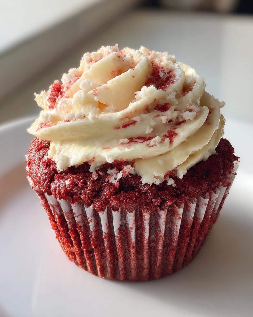 Red Velvet Crush Cupcakes