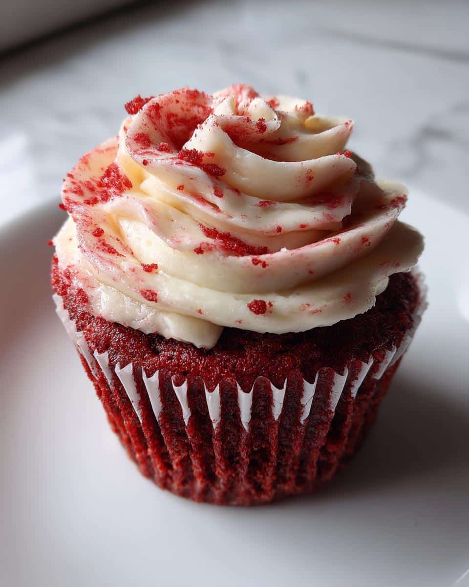 Red Velvet Crush Cupcakes