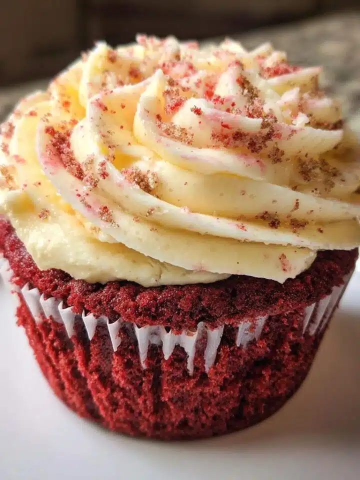 Red Velvet Crush Cupcakes