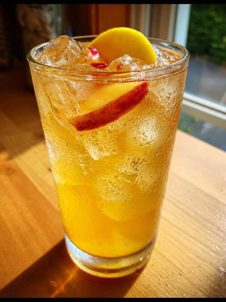 Refreshing Peach Lemonade
