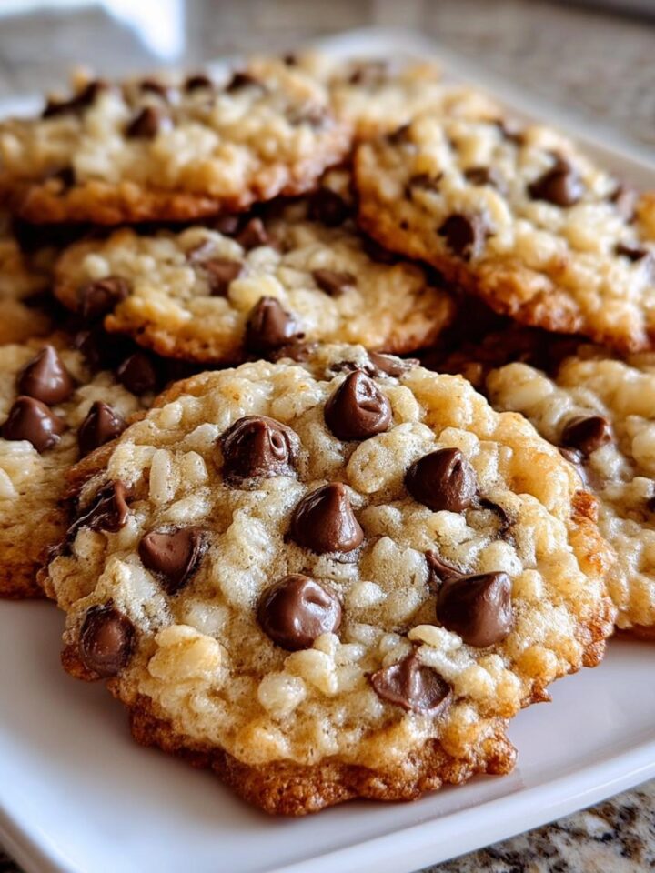 Rice Krispie Chocolate Chip Cookies