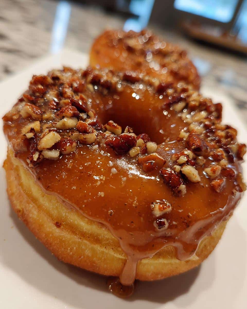 Rich Buttery Pecan Donuts - detail 3