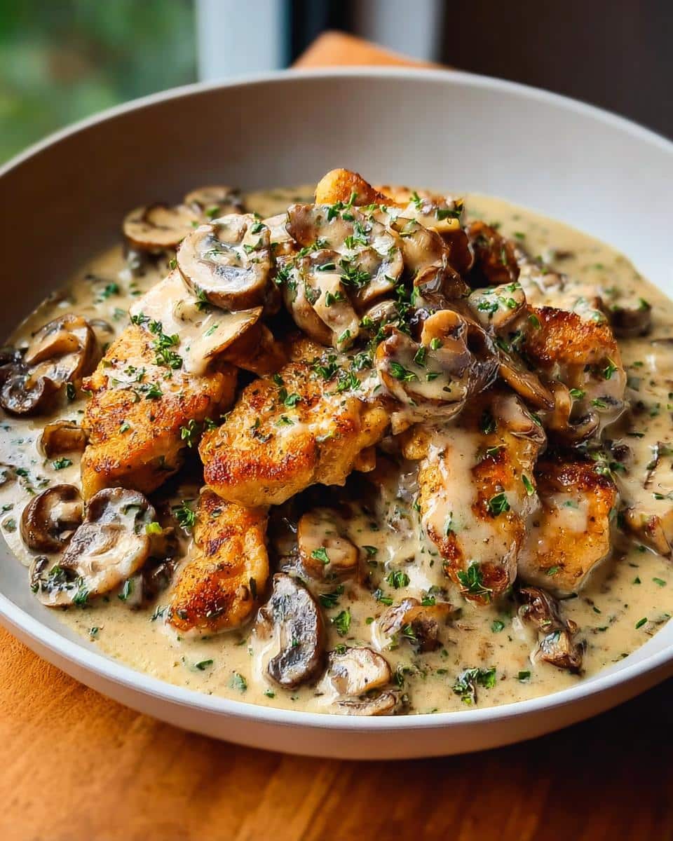 Rich Chicken Stroganoff - detail 2