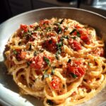 Roasted Tomato and Garlic Ricotta Pasta