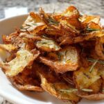 Rosemary Roasted Potato Peelings