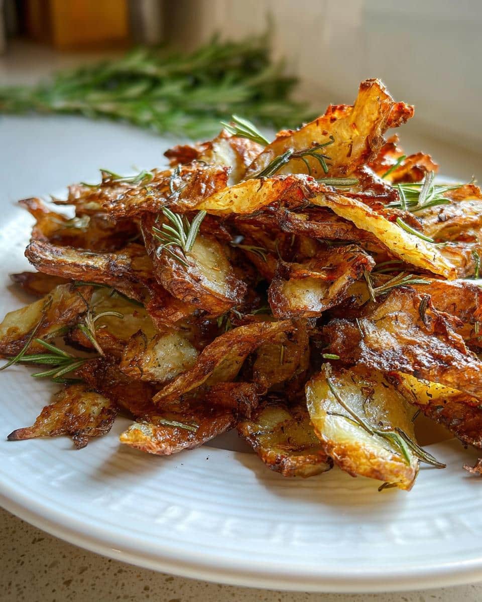 Rosemary Roasted Potato Peelings - detail 2