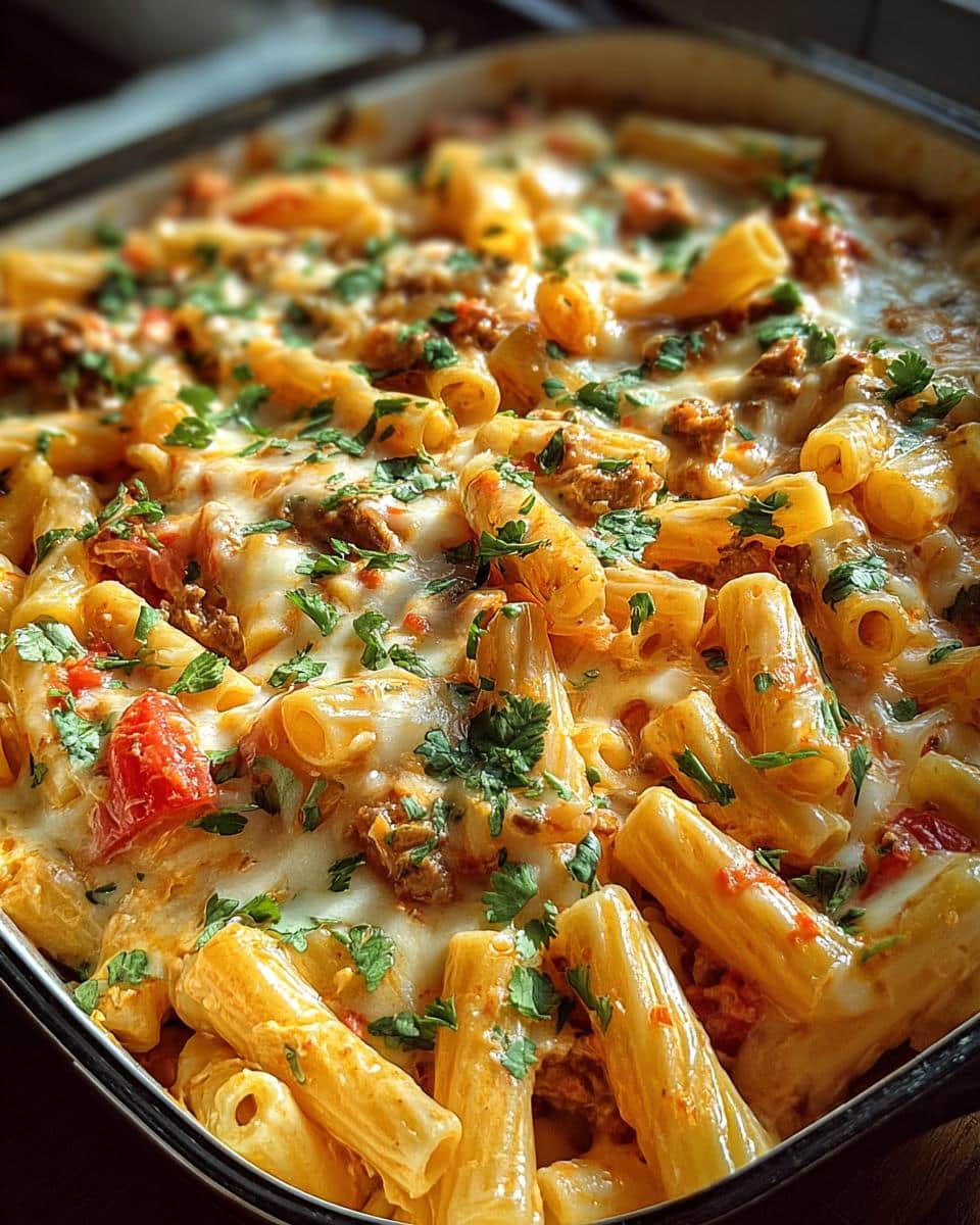 Rotel Pasta Fiesta | Creamy, Cheesy Tex-Mex Dinner Delight - detail 1