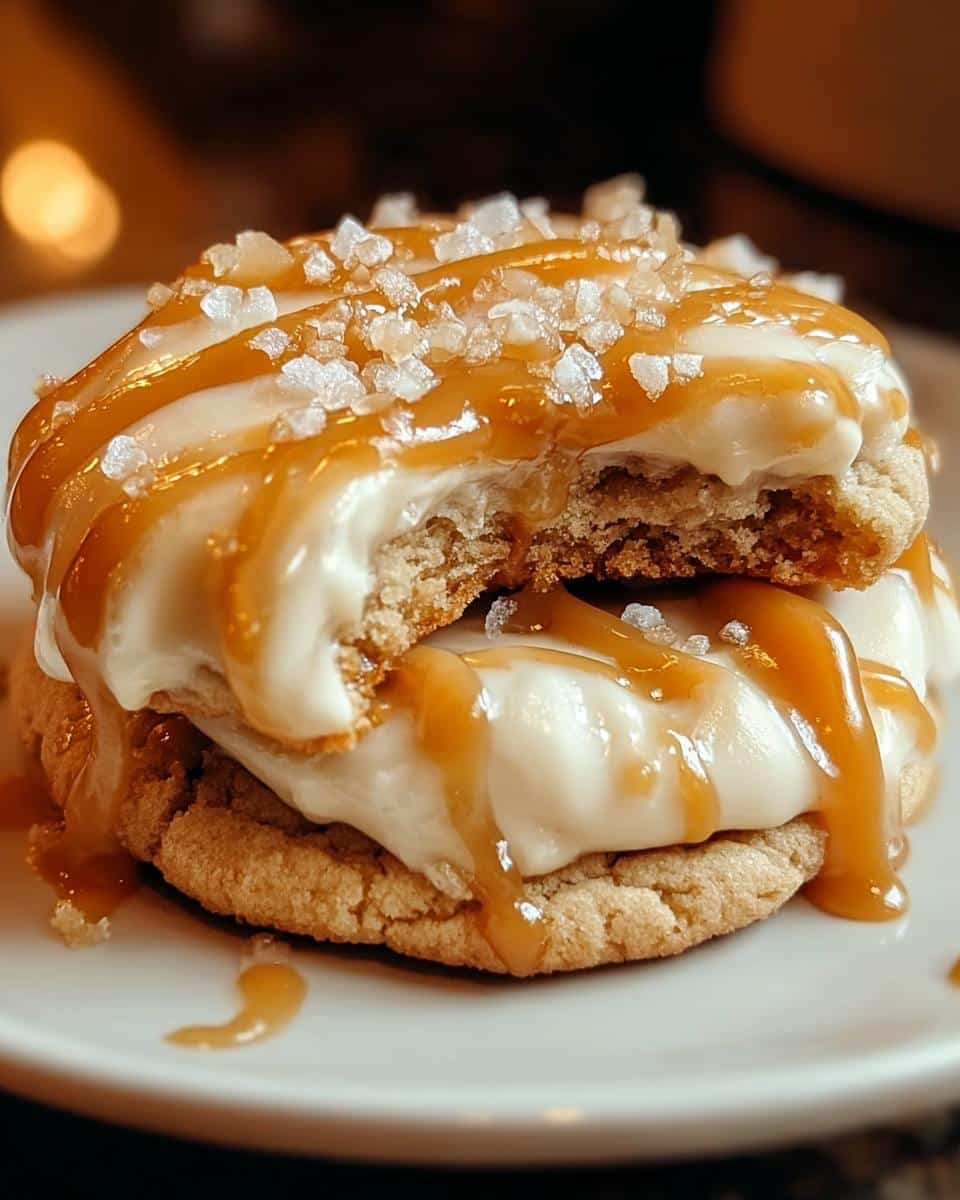 Salted Caramel Cheesecake Cookies - detail 1