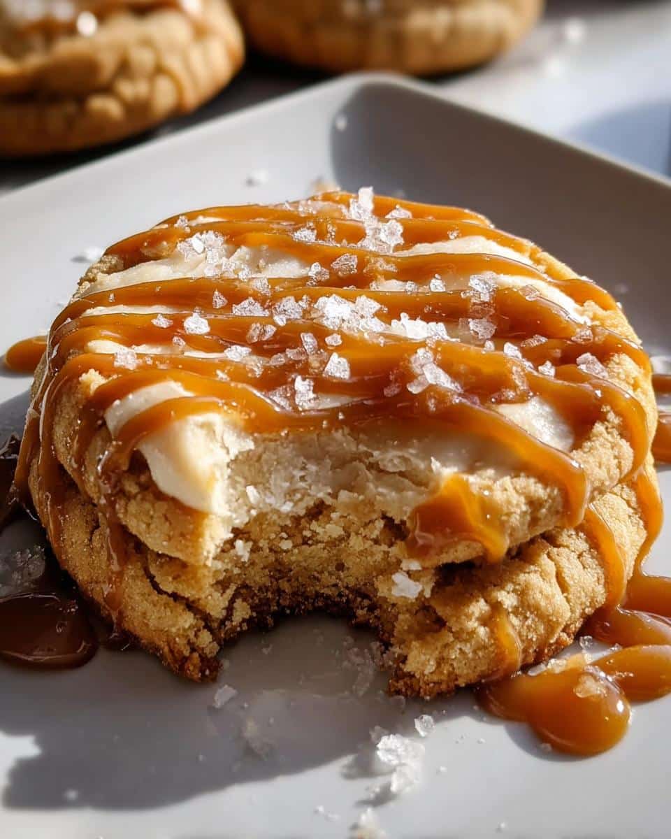 Salted Caramel Cheesecake Cookies - detail 1
