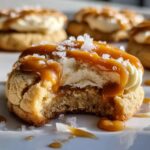 Salted Caramel Cheesecake Cookies