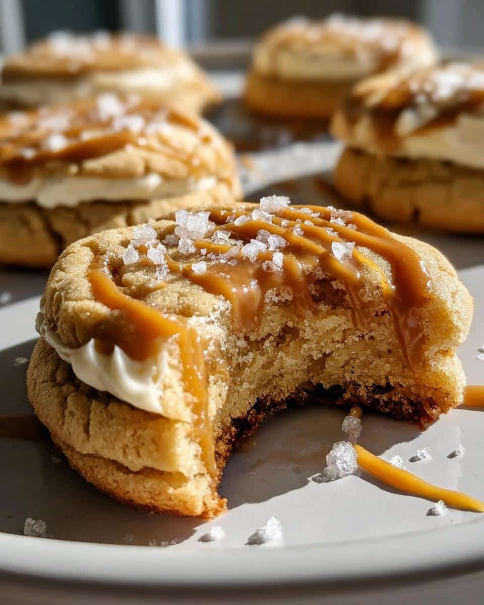 Salted Caramel Cheesecake Cookies - detail 2