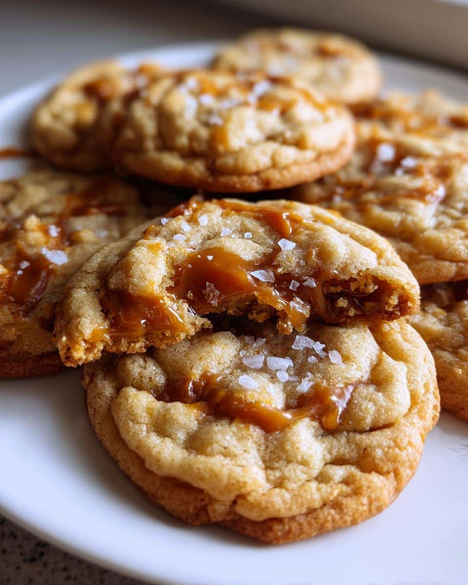 Salted Caramel Cookies - detail 3