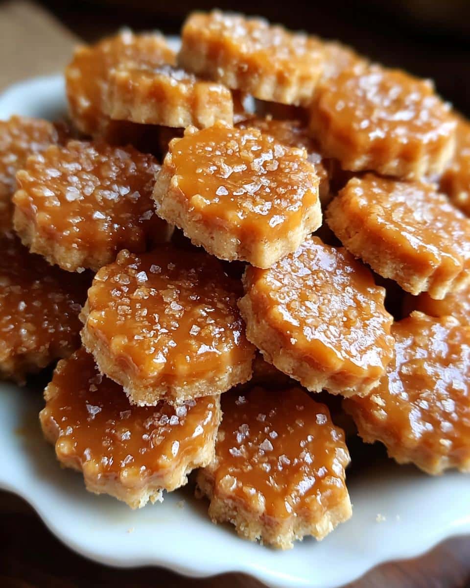 Salted Caramel Cracker Bites - detail 1