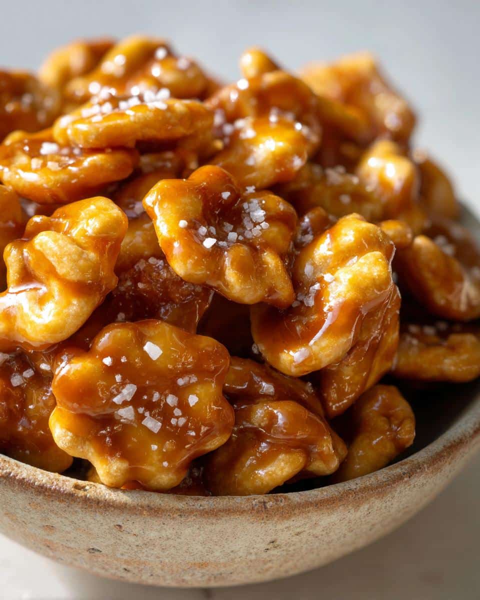 Salted Caramel Cracker Bites - detail 3