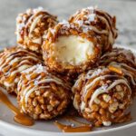 Salted Caramel Pretzel Cheesecake Balls