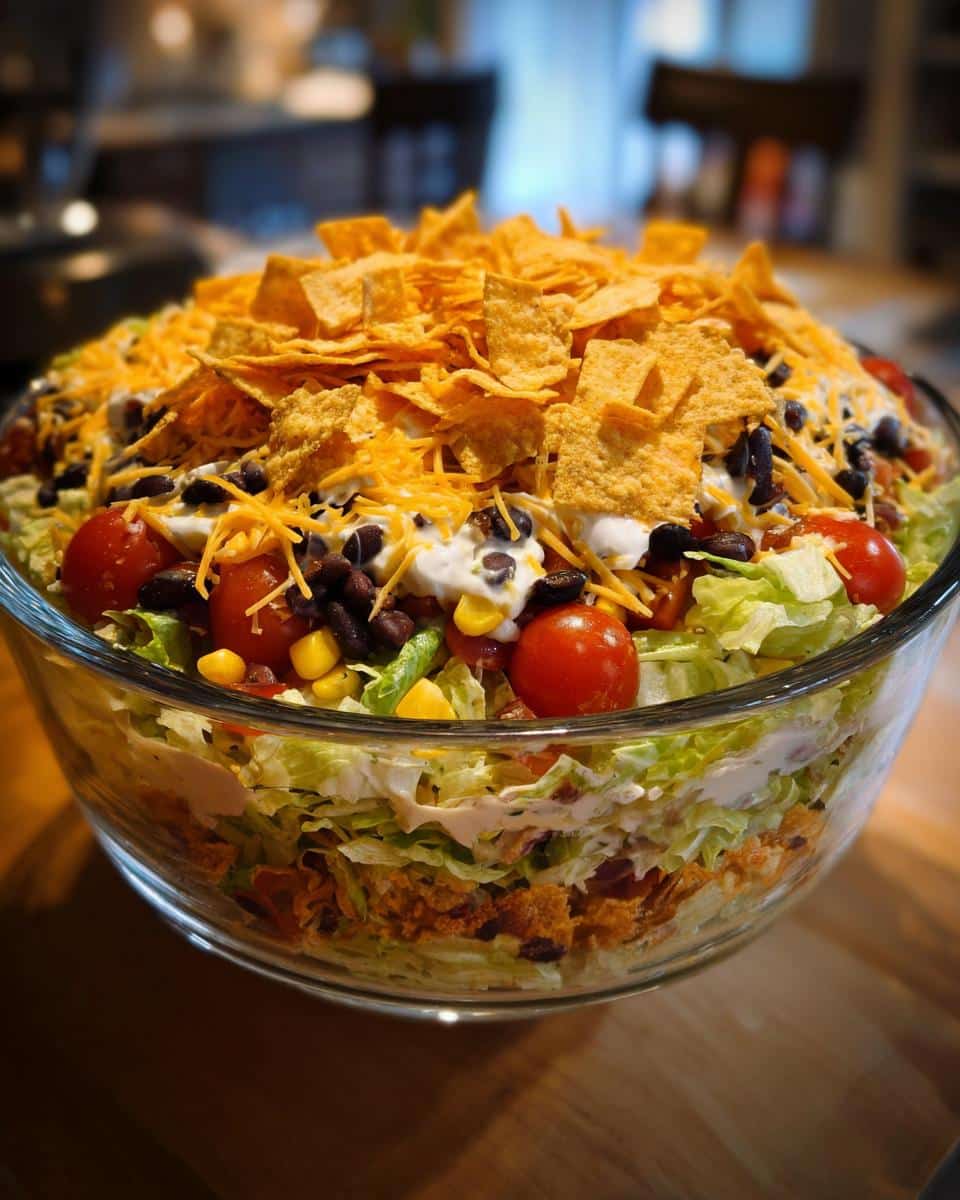 Seven Layer Taco Salad - detail 3