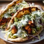 Sheet Pan Chicken Pitas with Herby Ranch