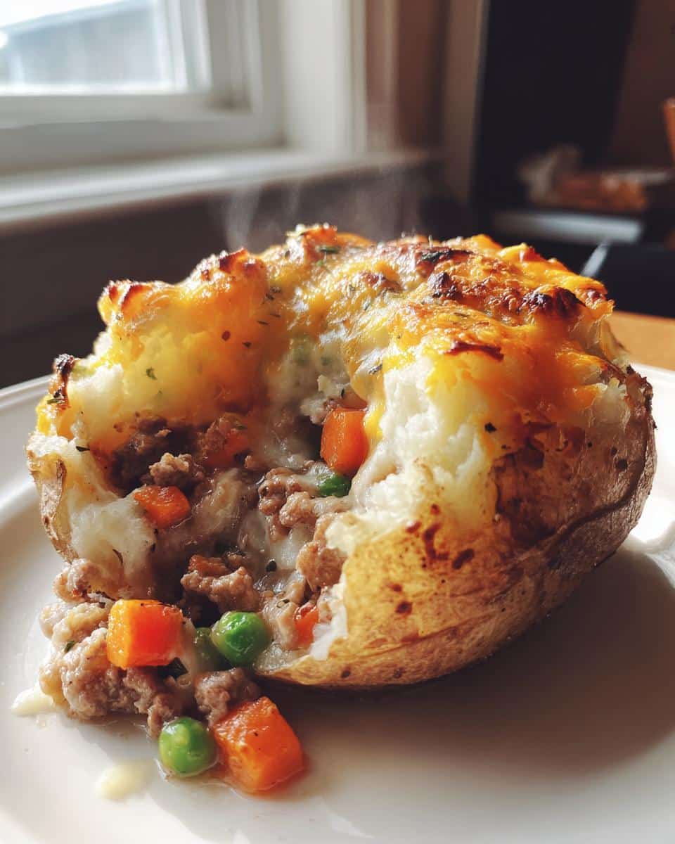 Shepherd’s Pie Baked Potato - detail 1
