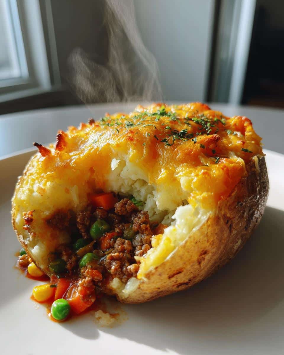 Shepherd’s Pie Baked Potato - detail 2