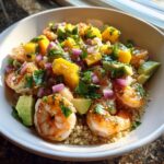 Shrimp Avocado Mango Bowls
