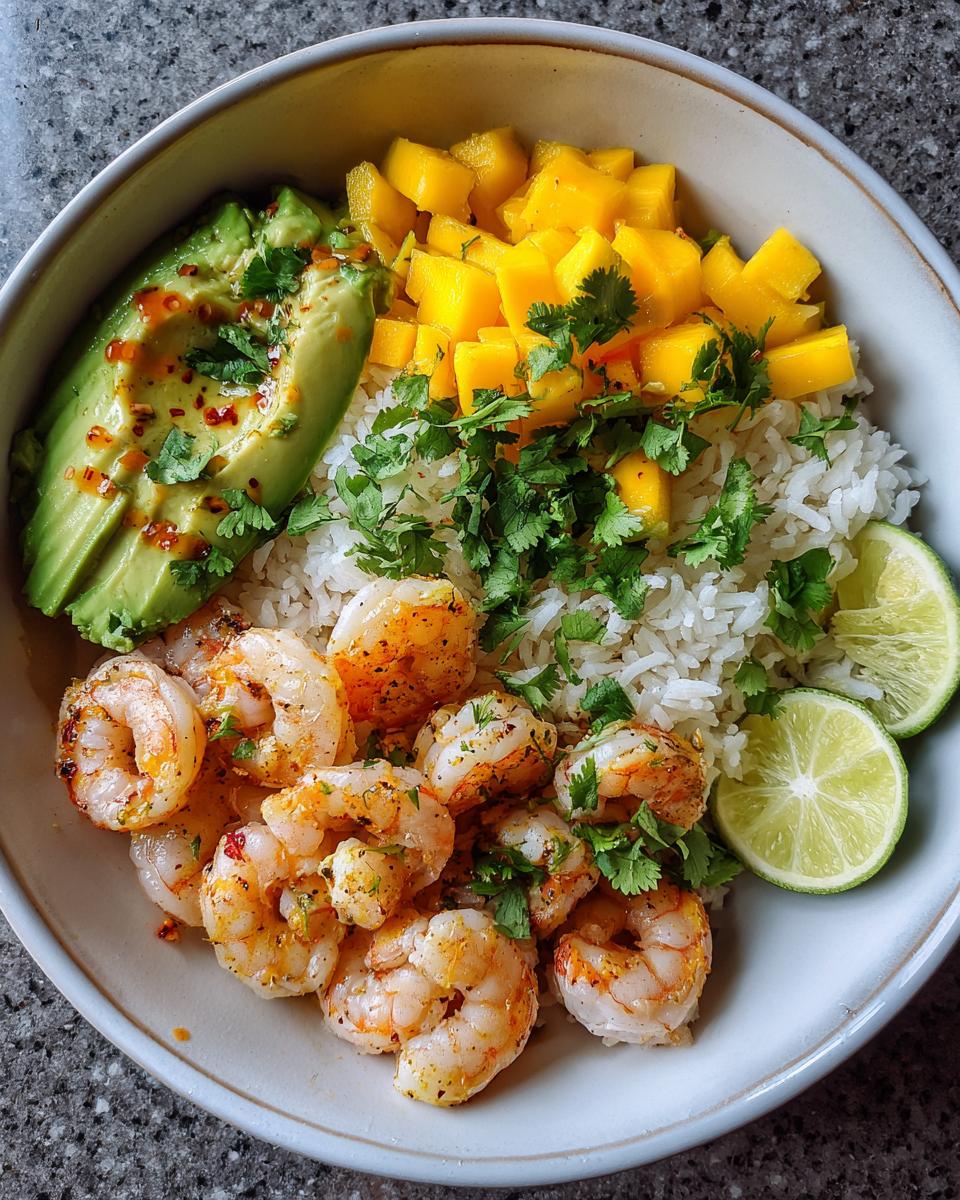 Shrimp and Avocado Bowls - detail 3