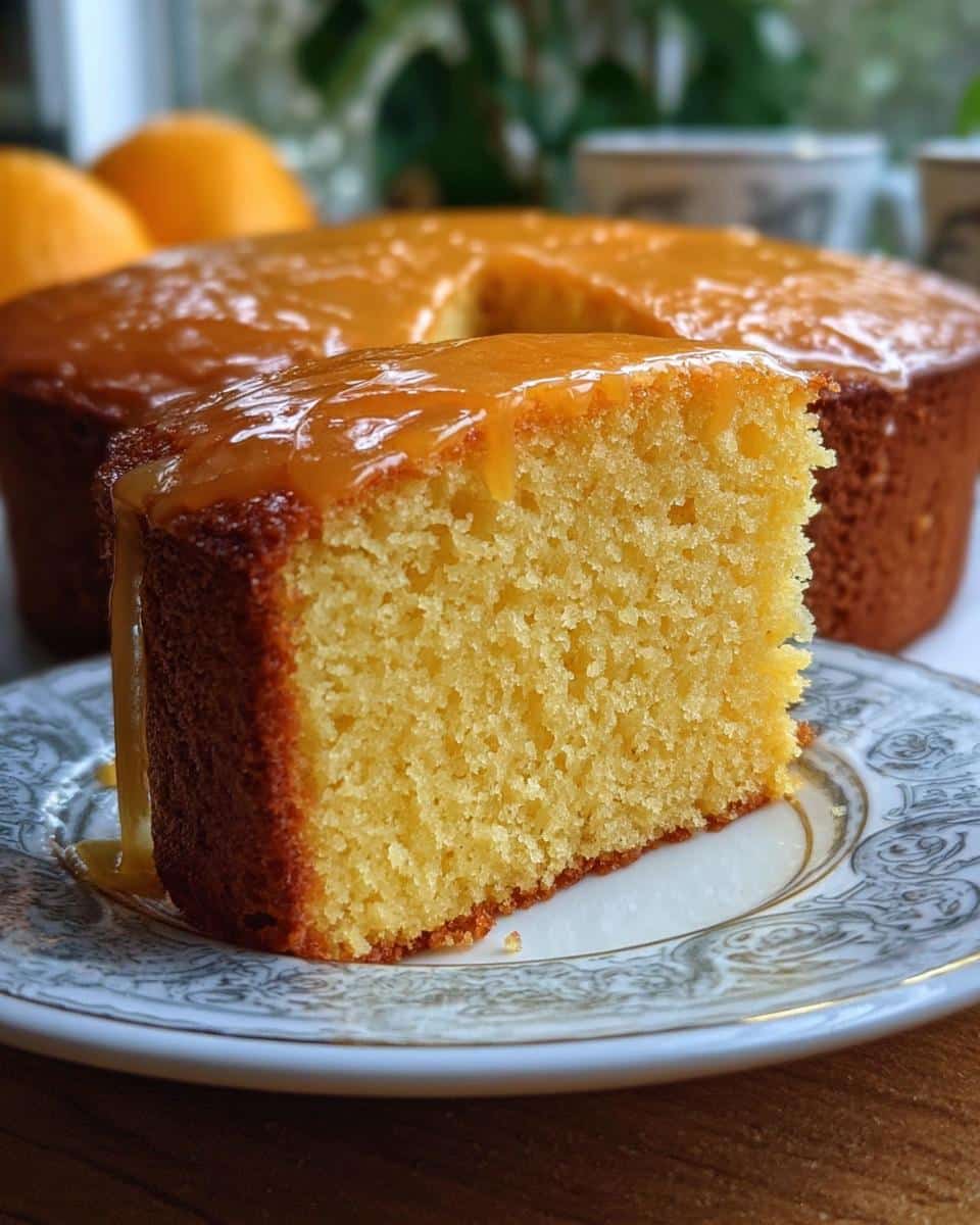 Sicilian Whole Orange Cake - detail 1