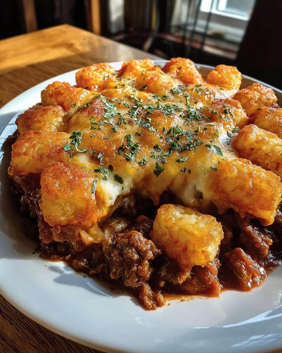Sloppy Joe Tater Tot Casserole - detail 1