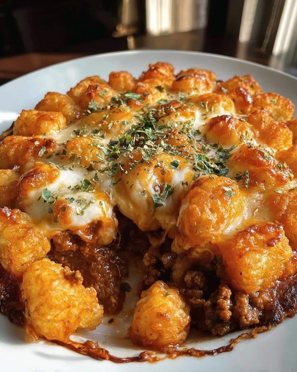Sloppy Joe Tater Tot Casserole - detail 2