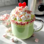Slow Cooker Grinch Hot Chocolate