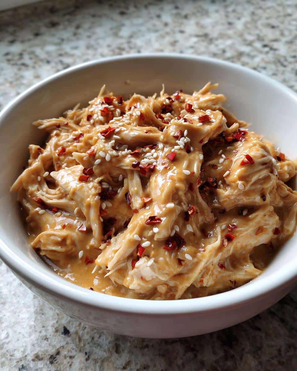 Slow Cooker Peanut Chicken - detail 1