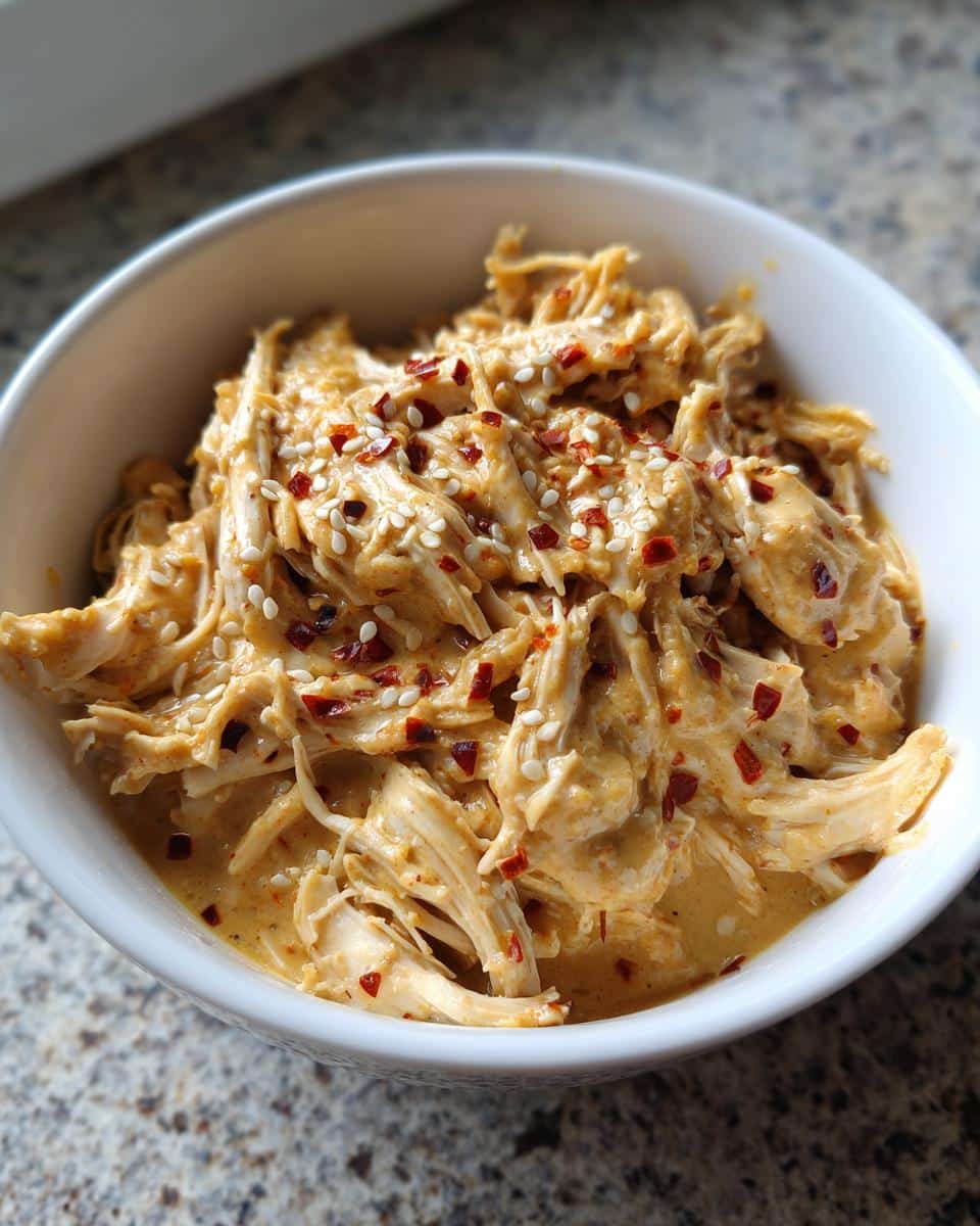 Slow Cooker Peanut Chicken - detail 2