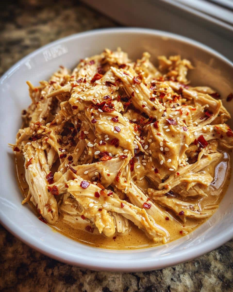 Slow Cooker Peanut Chicken - detail 3