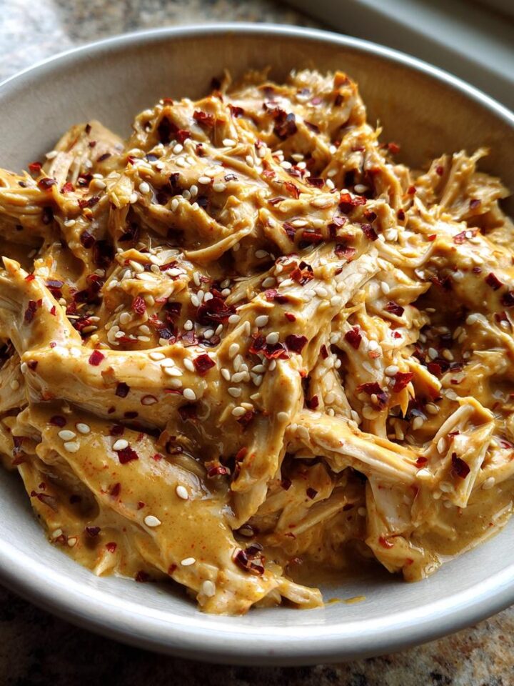 Slow Cooker Peanut Chicken