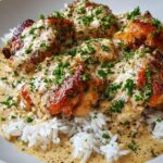 Smothered Chicken and Rice
