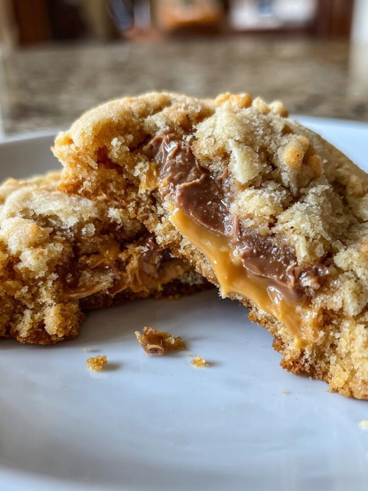 Snickers Peanut Butter Cookies