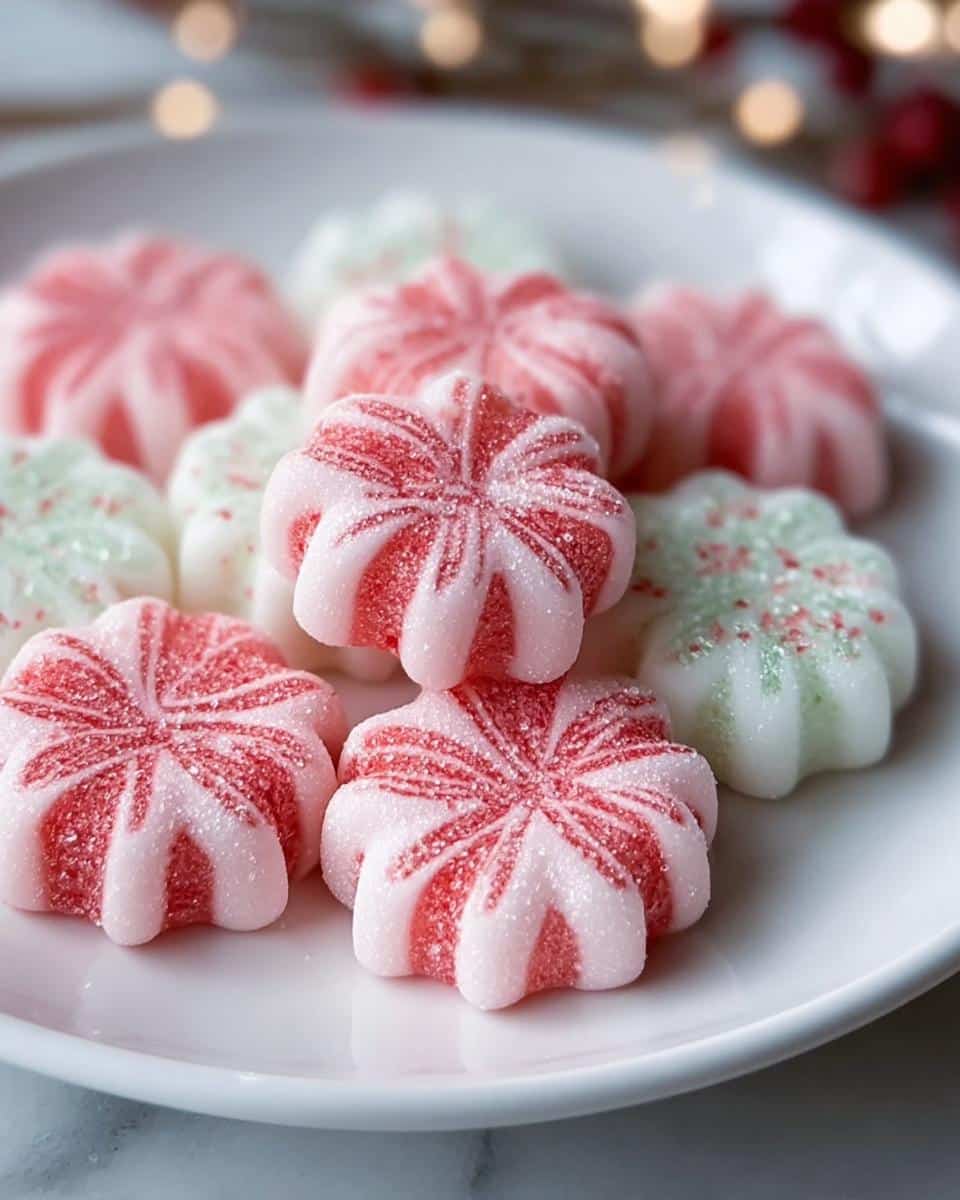 Soft Christmas Peppermints - detail 2